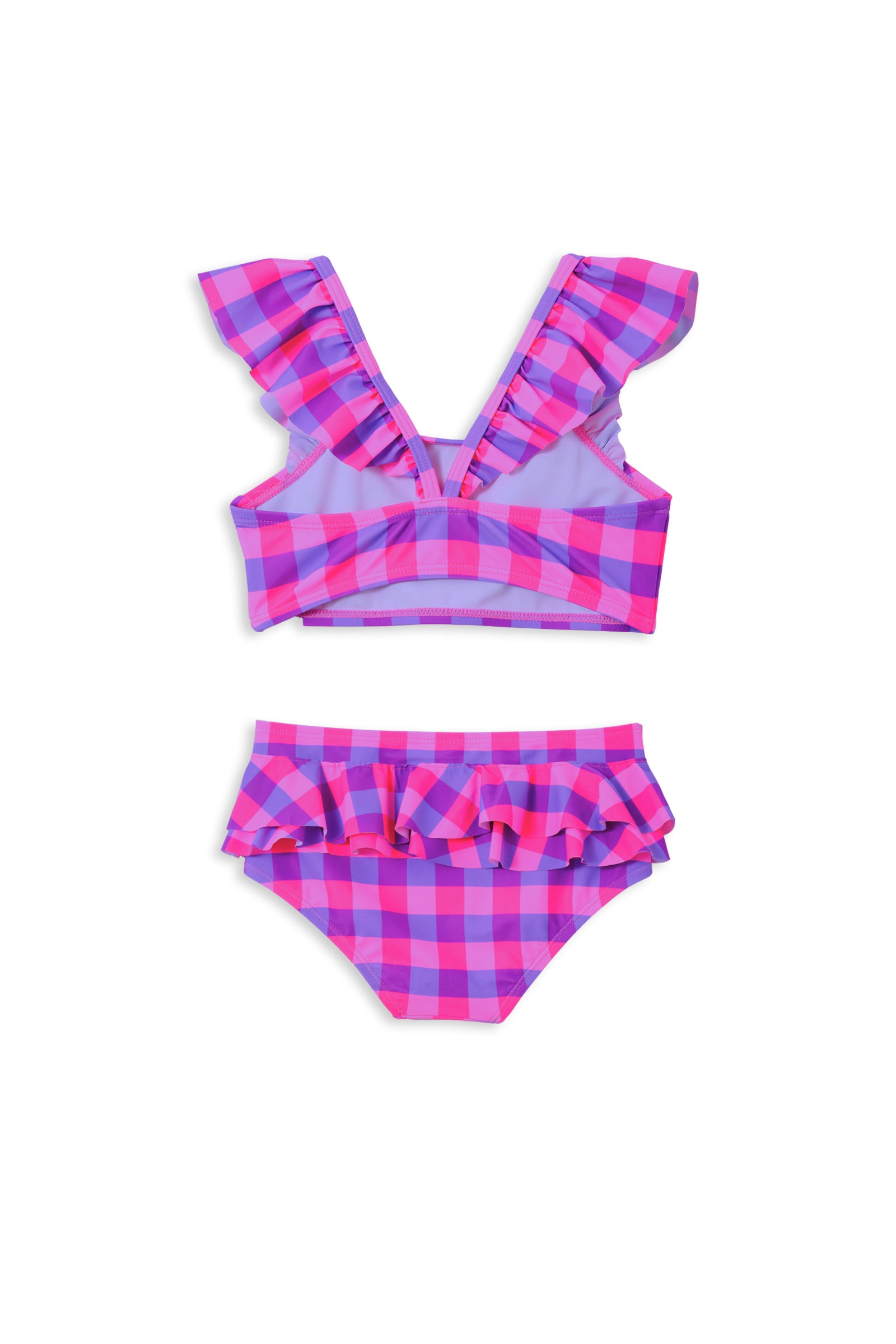 Lilac Check Bikini