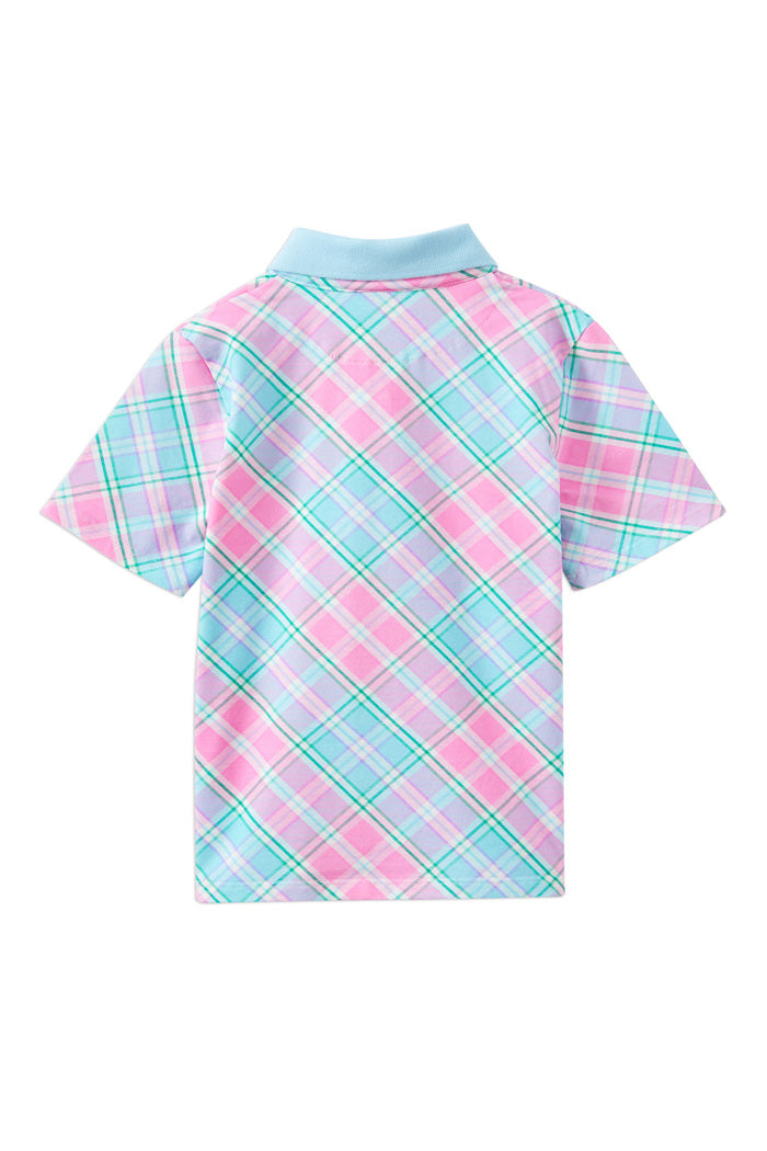 Brightside Plaid Polo Shirt