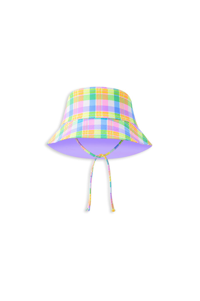 Carnival Check Swim Hat