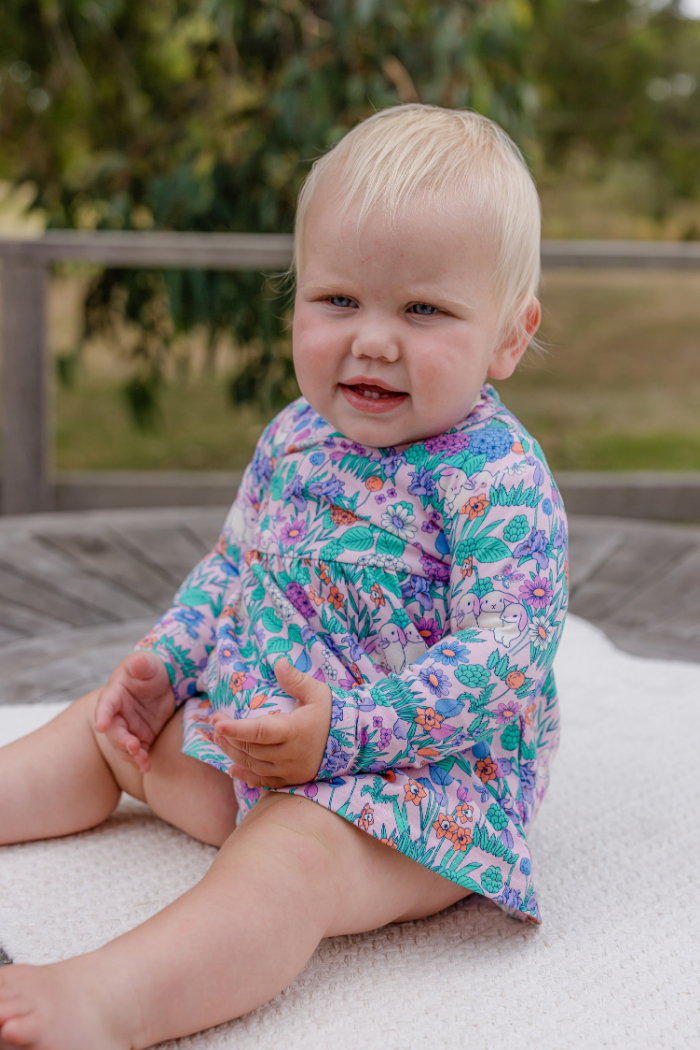 Daffodil Easter Baby Dress