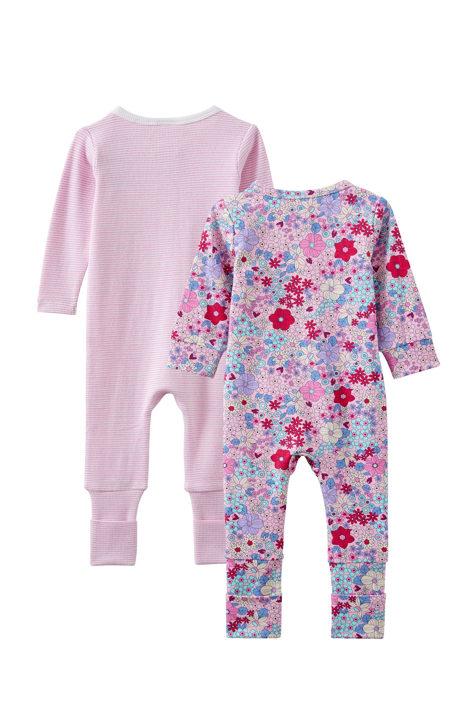Lilac Bloom Romper 2 Pack