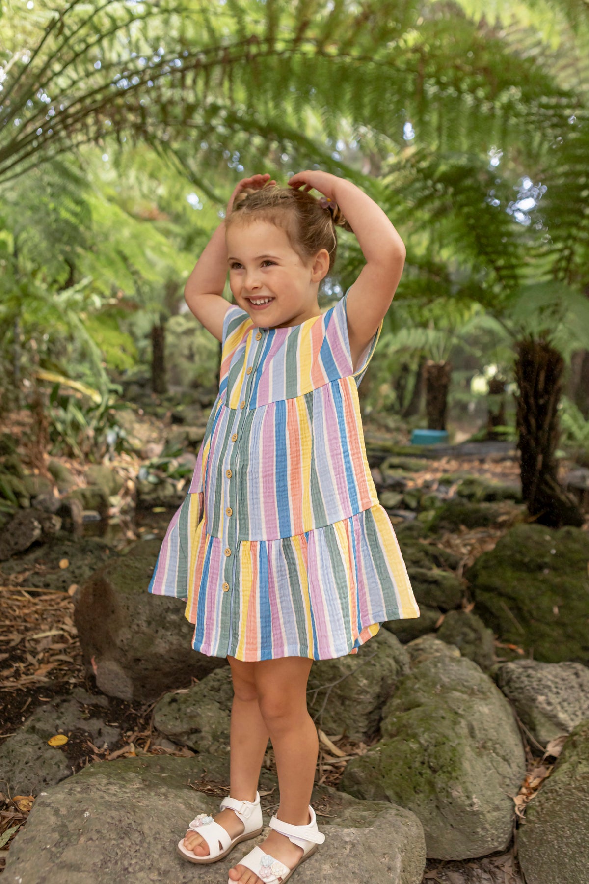Fiesta Crinkle Dress