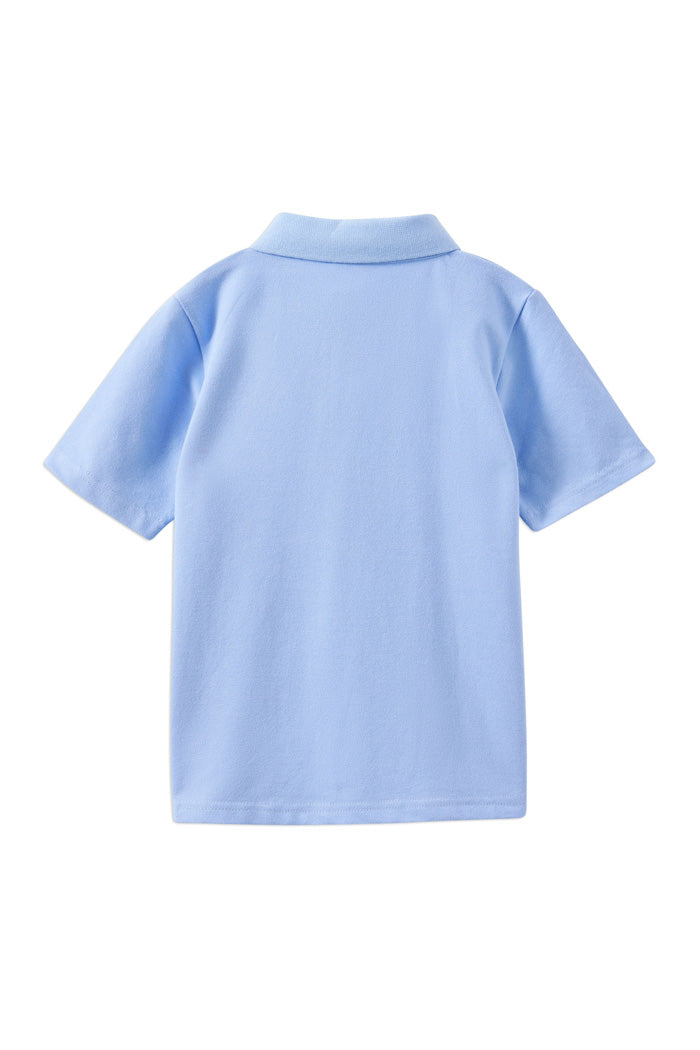 Milky Blue Polo Shirt