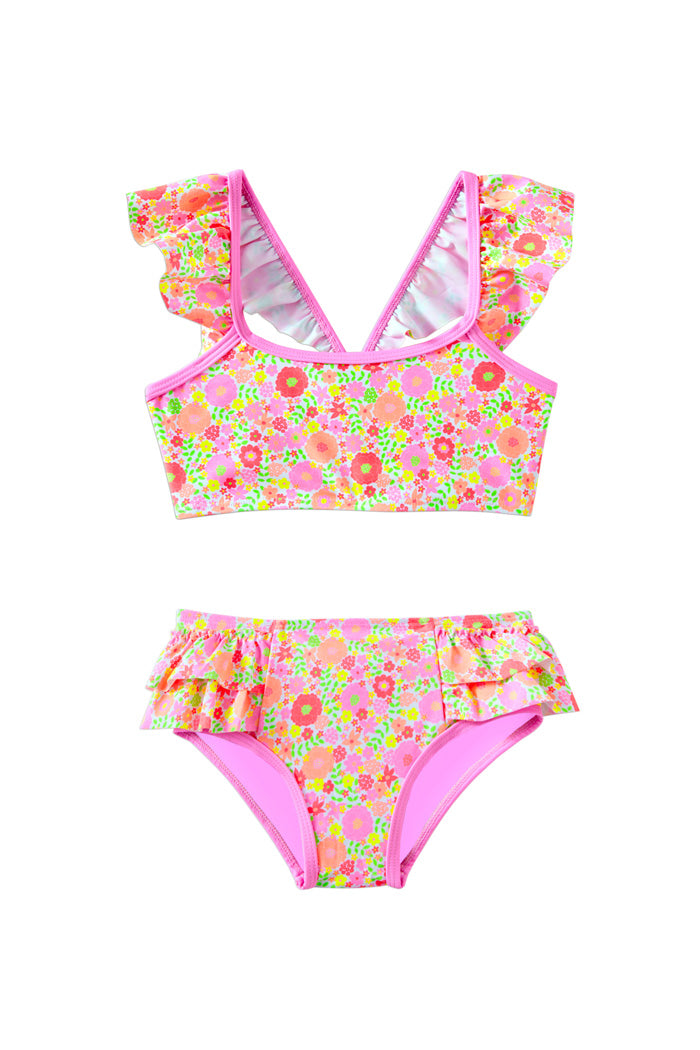 Neon Bloom Bikini