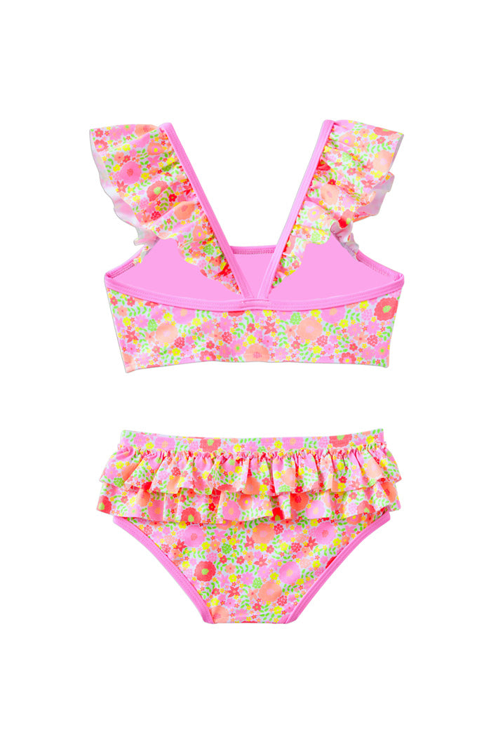 Neon Bloom Bikini