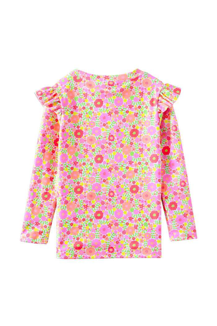 Neon Bloom Rash Vest