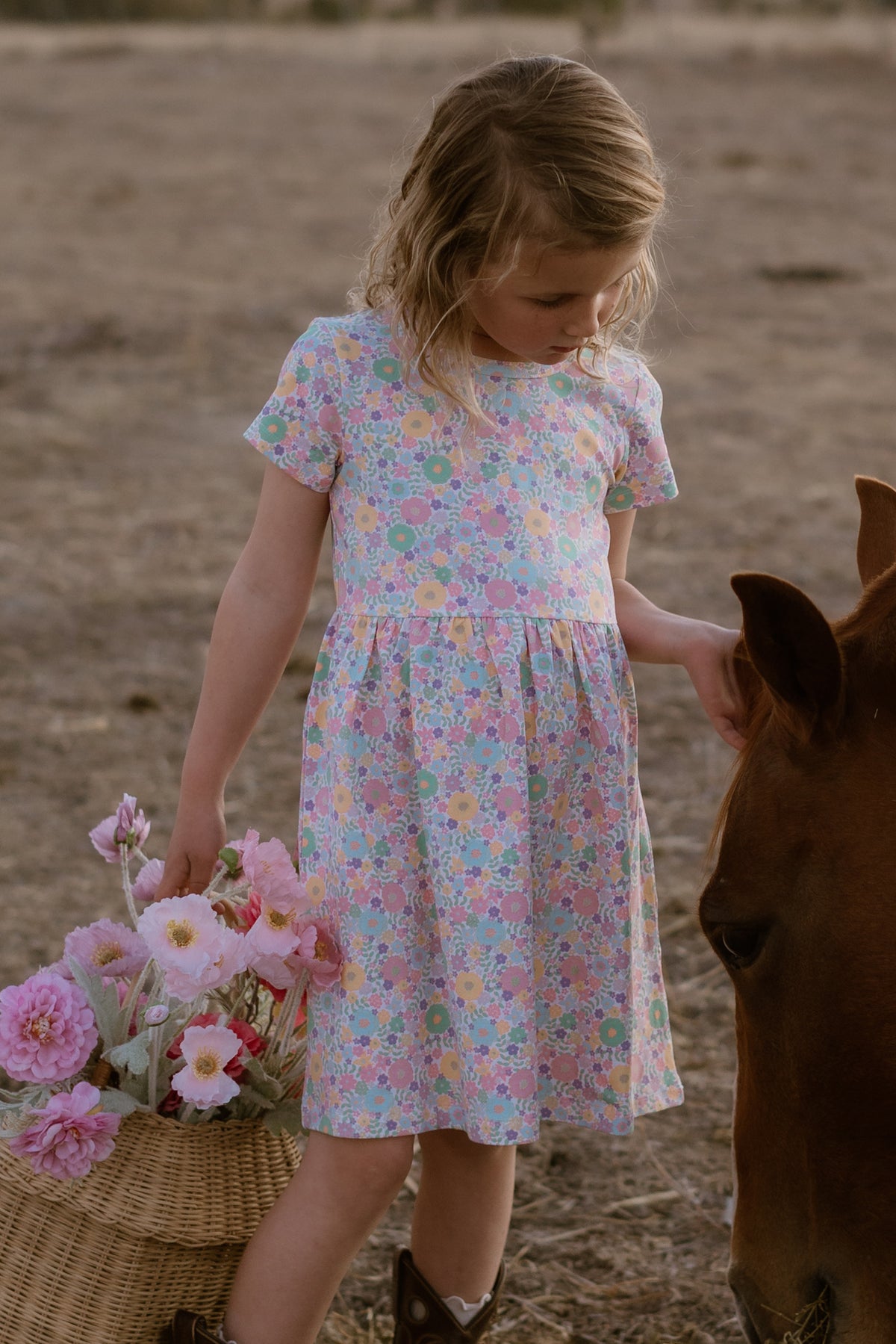 Pastel Garden Dress