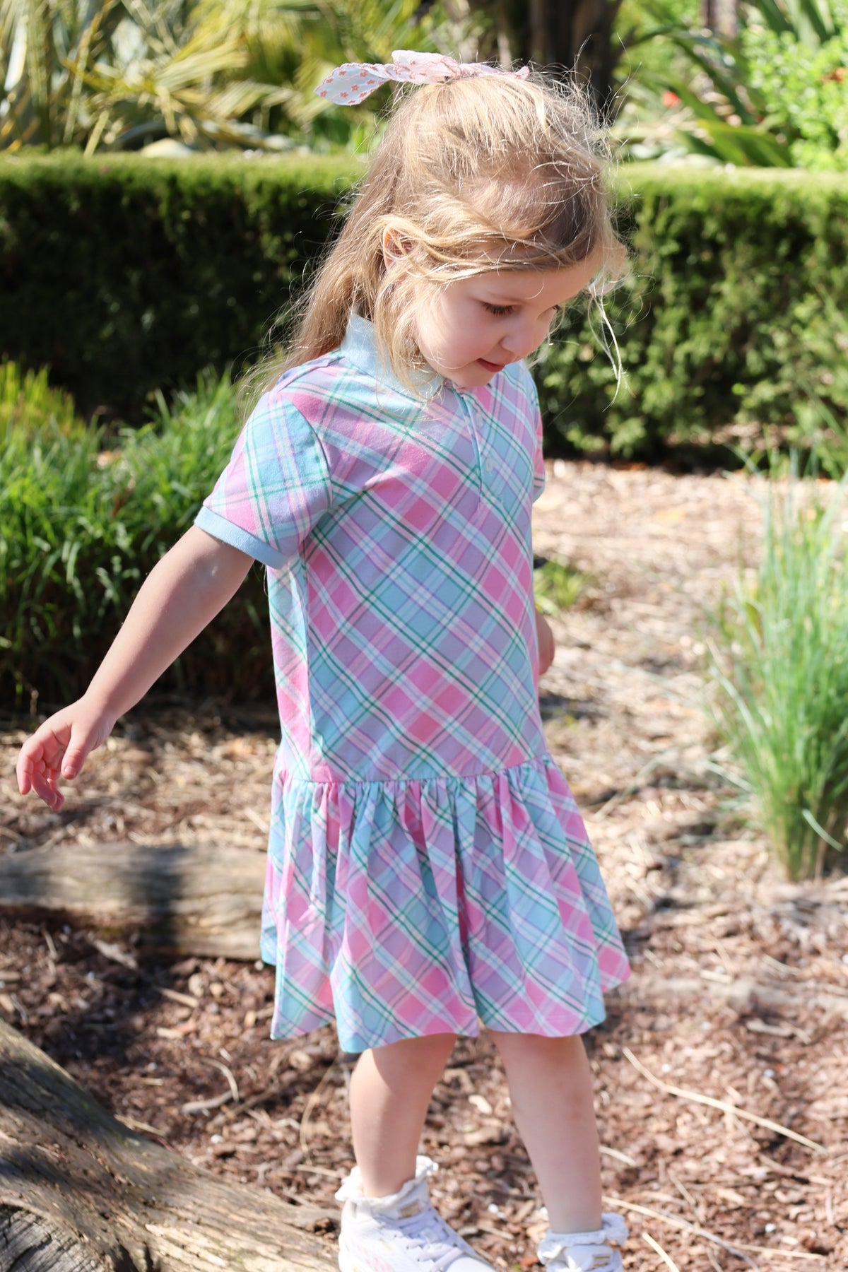 Brightside Plaid Dress