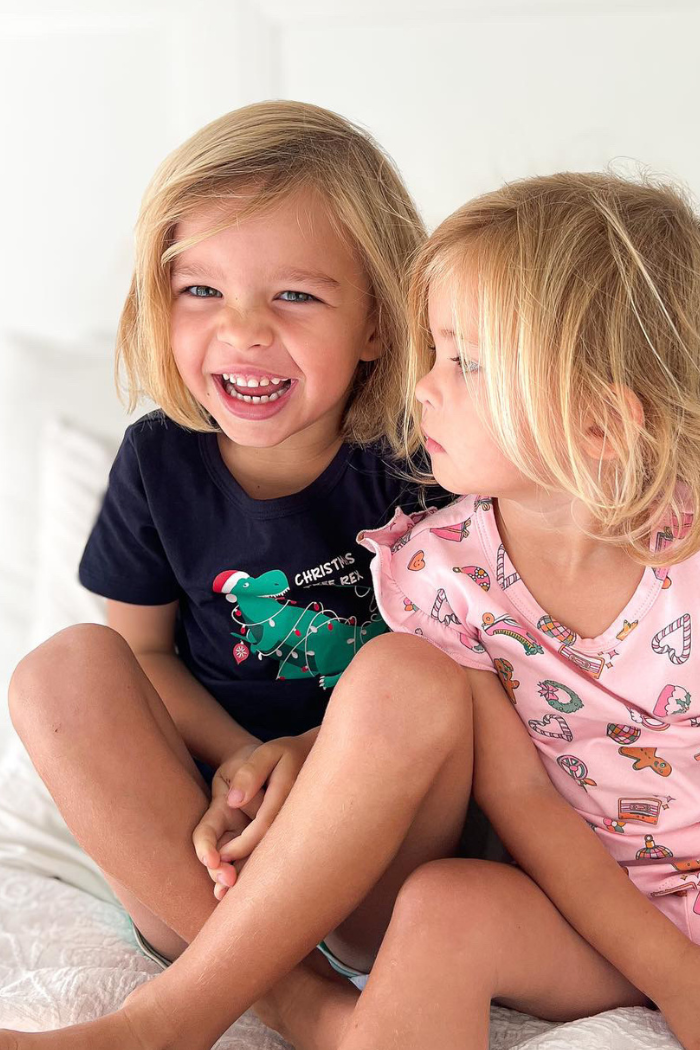 Christmas Tree Rex PJs