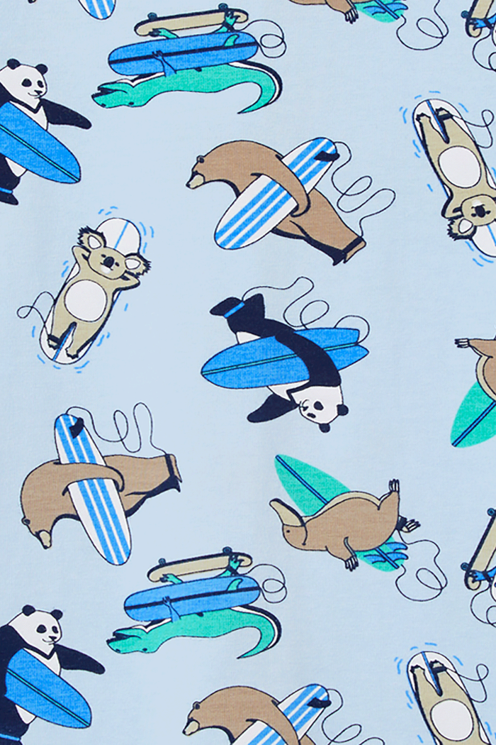 Surfer Dudes Zip Romper