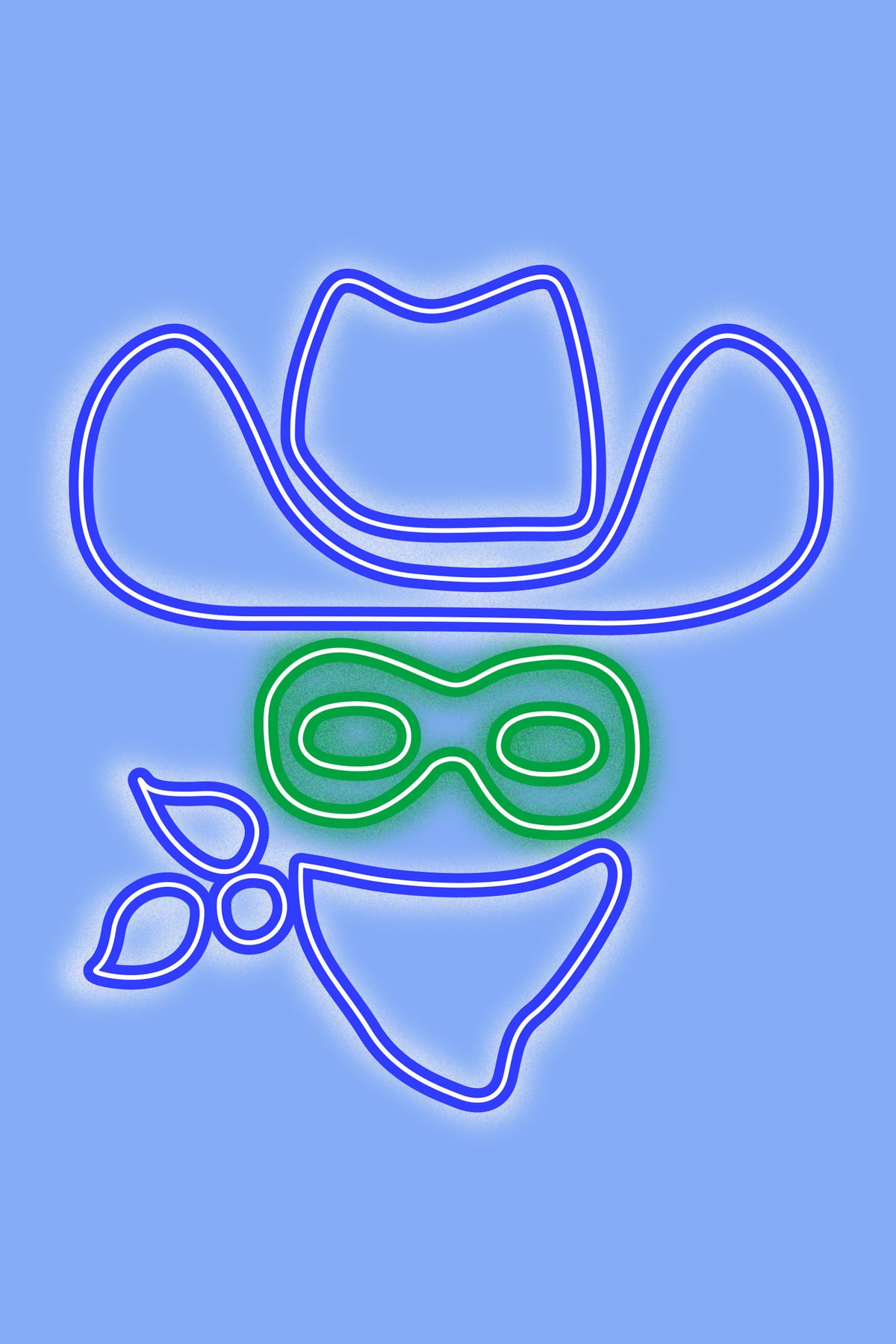 Neon Cowboy Tee