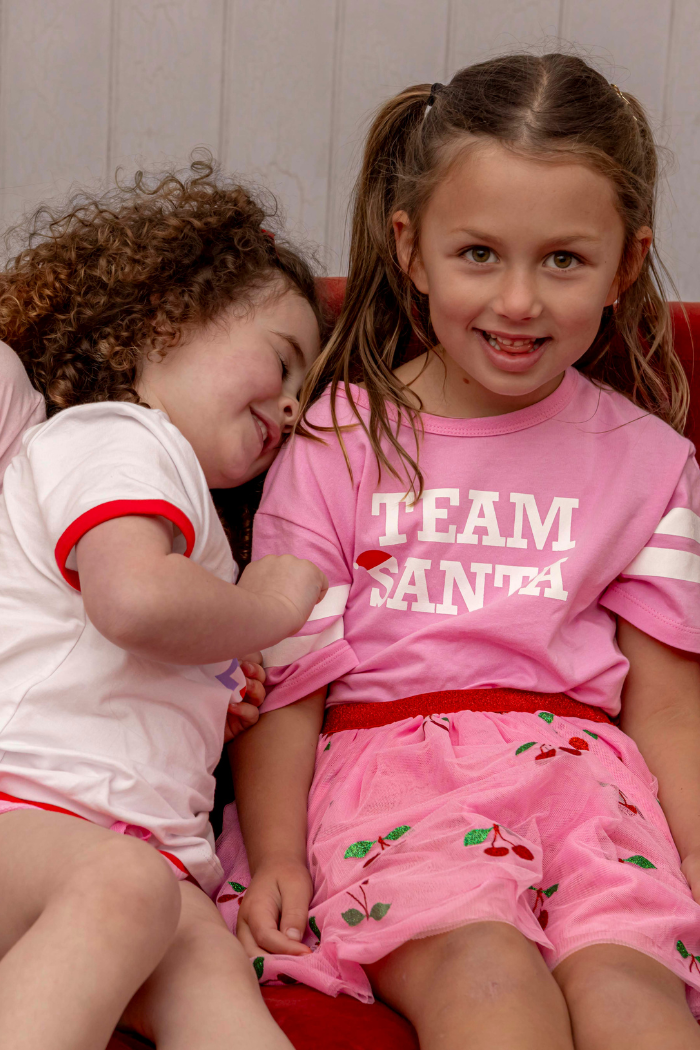 Team Santa Tee - Pink