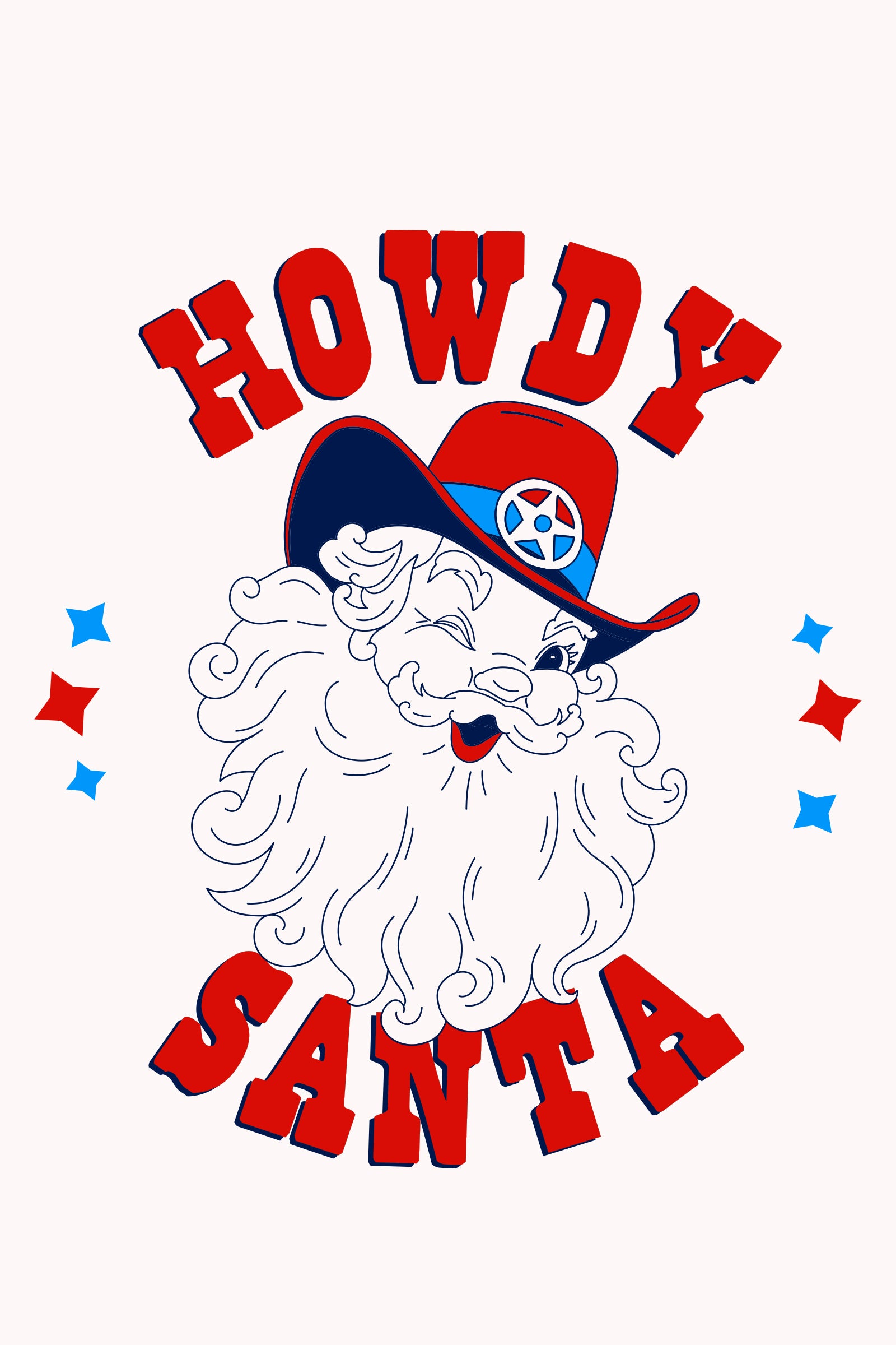 Howdy Santa Tee