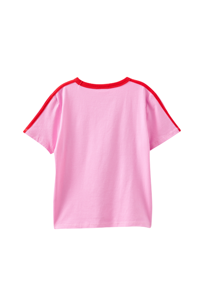 Team Snacks Tee Pink - Kids