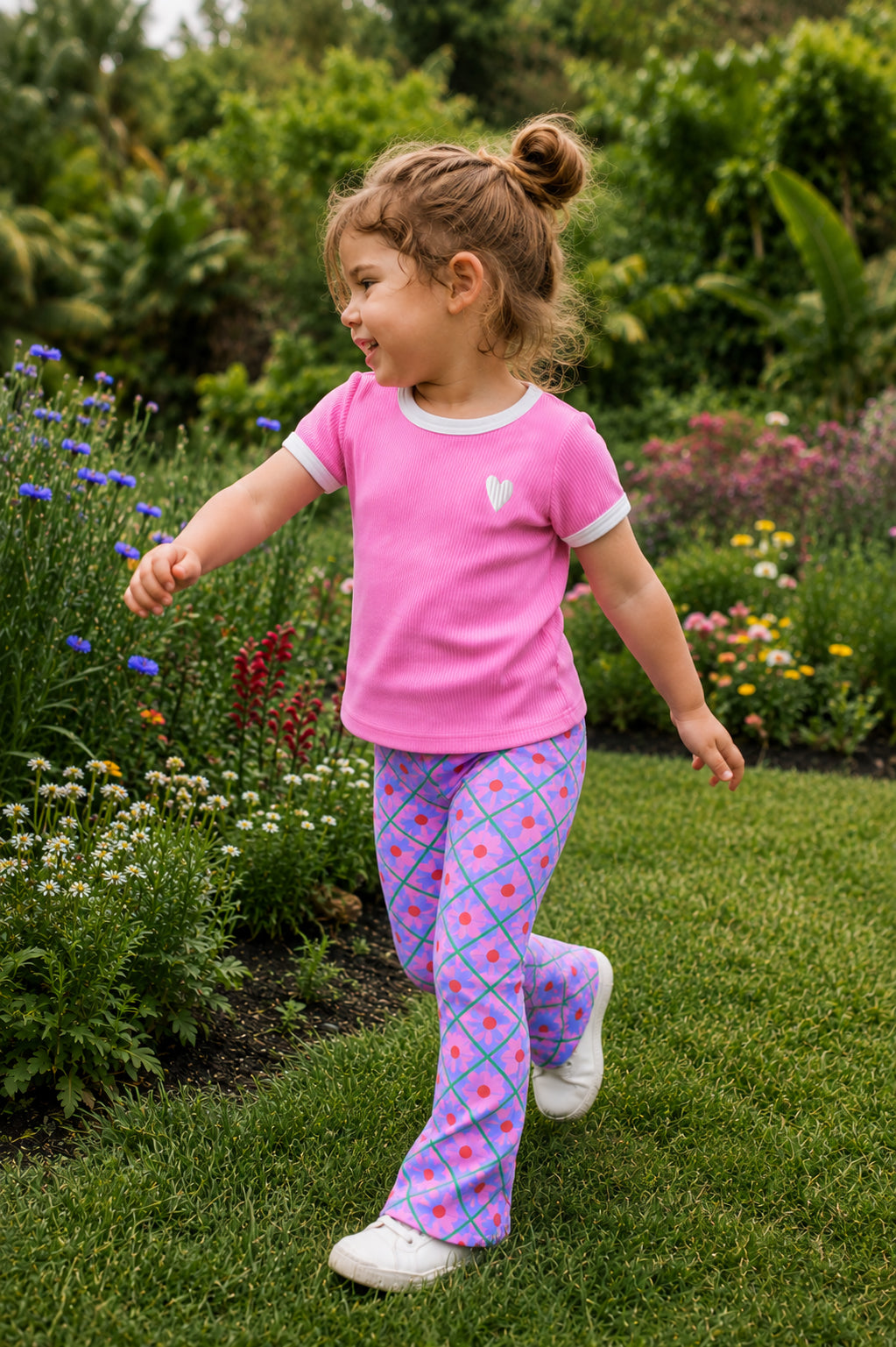 Retro Pop Flared Legging