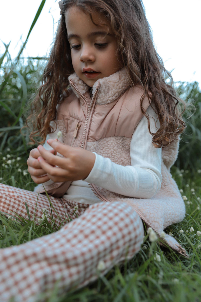 Two Tone Puffer Vest