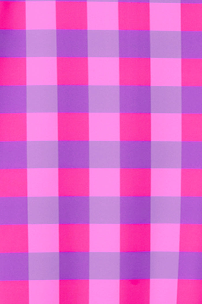 Lilac Check Bikini
