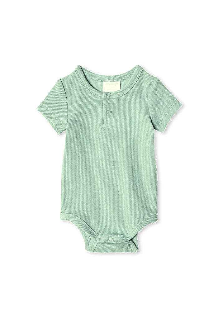 GREEN RIB BUBBYSUIT