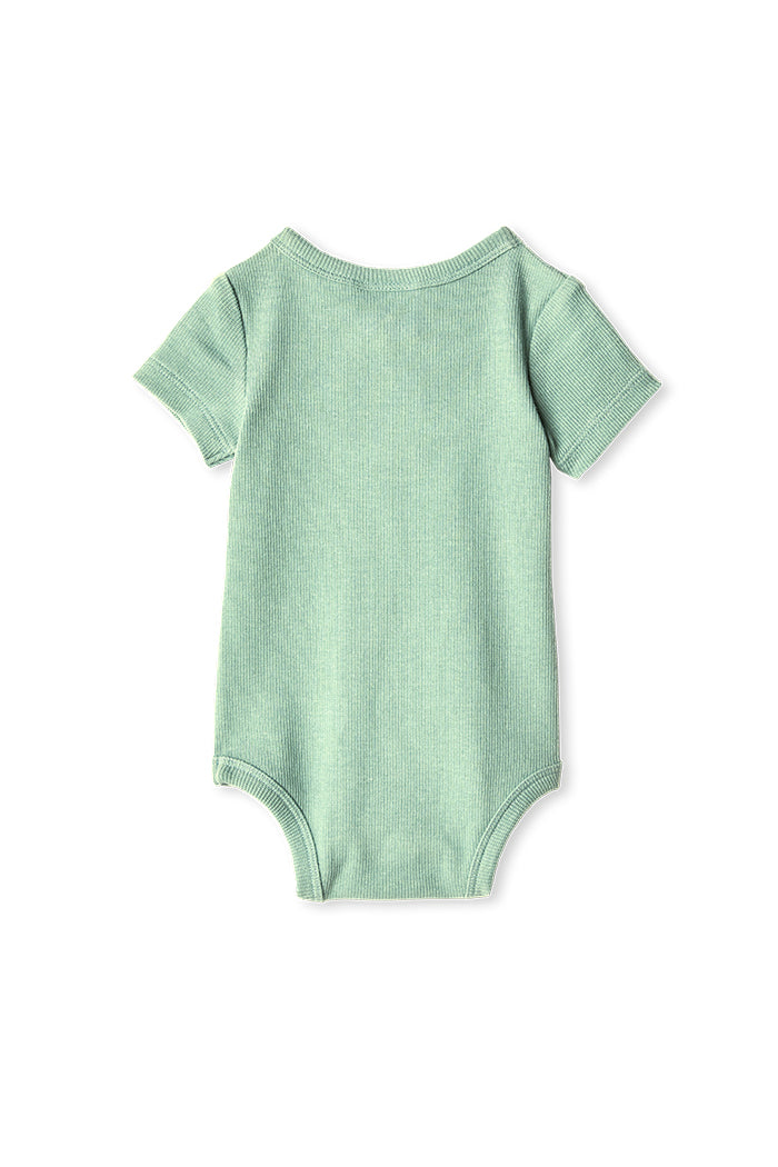GREEN RIB BUBBYSUIT