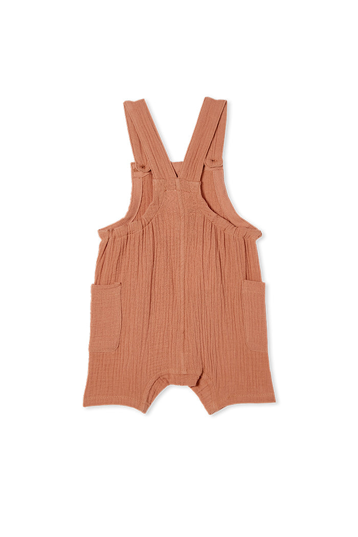 CRINKLE COTTON OVERALL