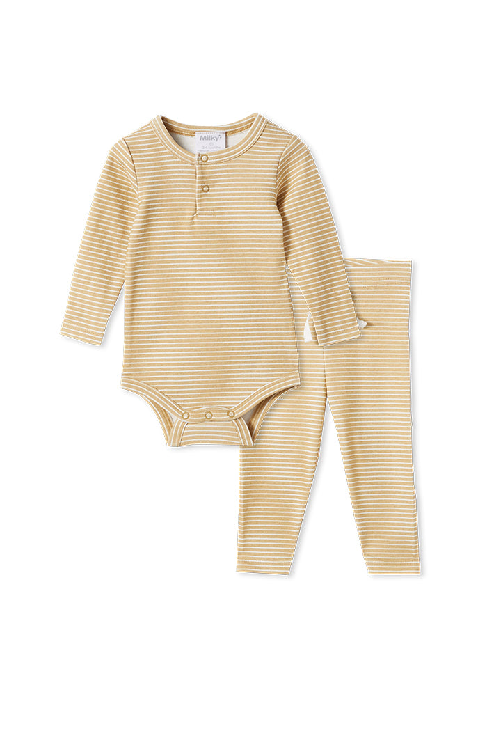 Sand Stripe Bubbysuit and Pant