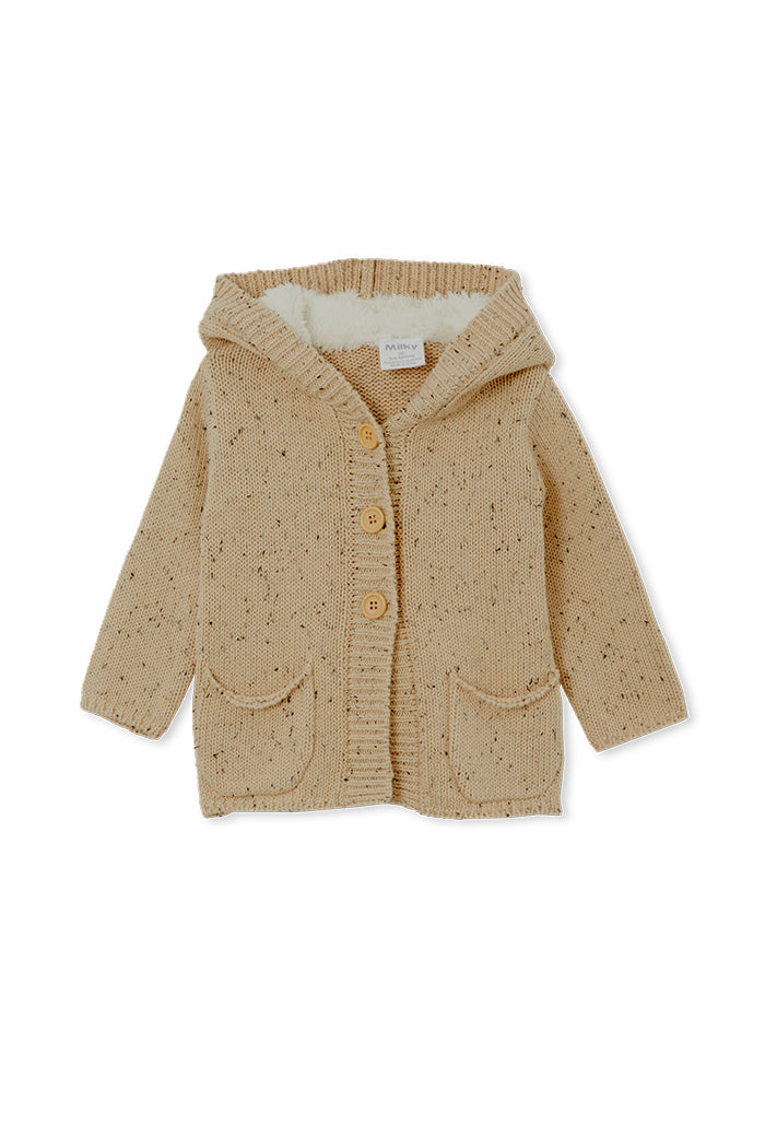 Baby Knit Hooded Jacket