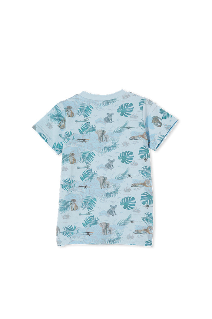 AROUND THE WORLD TEE