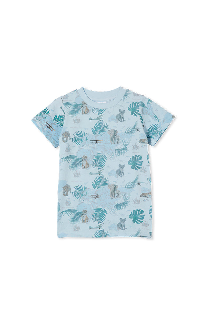 AROUND THE WORLD TEE