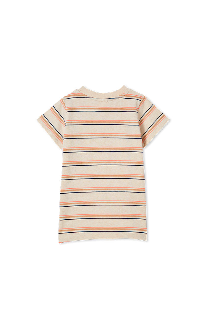 NATURAL STRIPE TEE