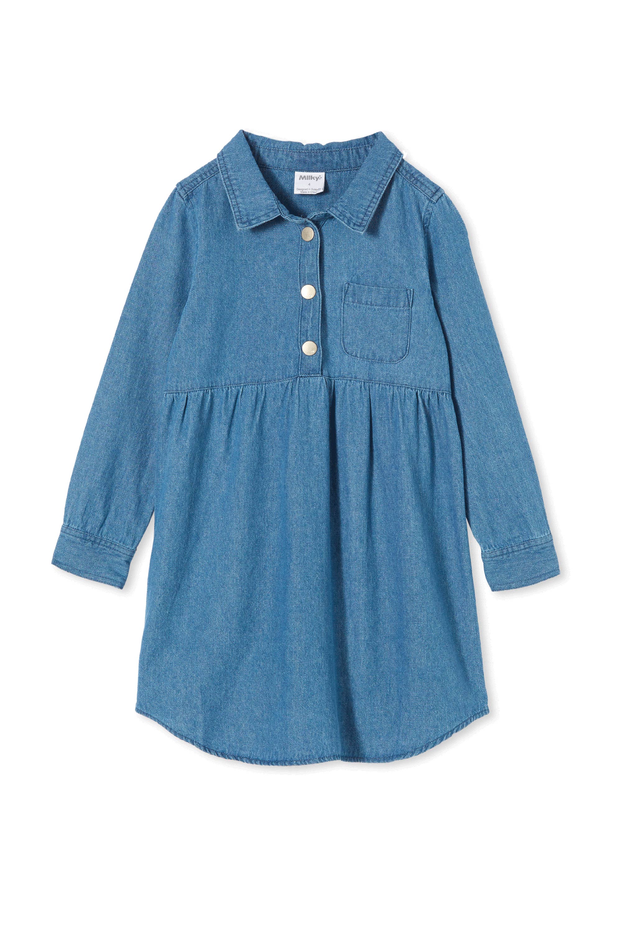 Baby hot sale jean dress