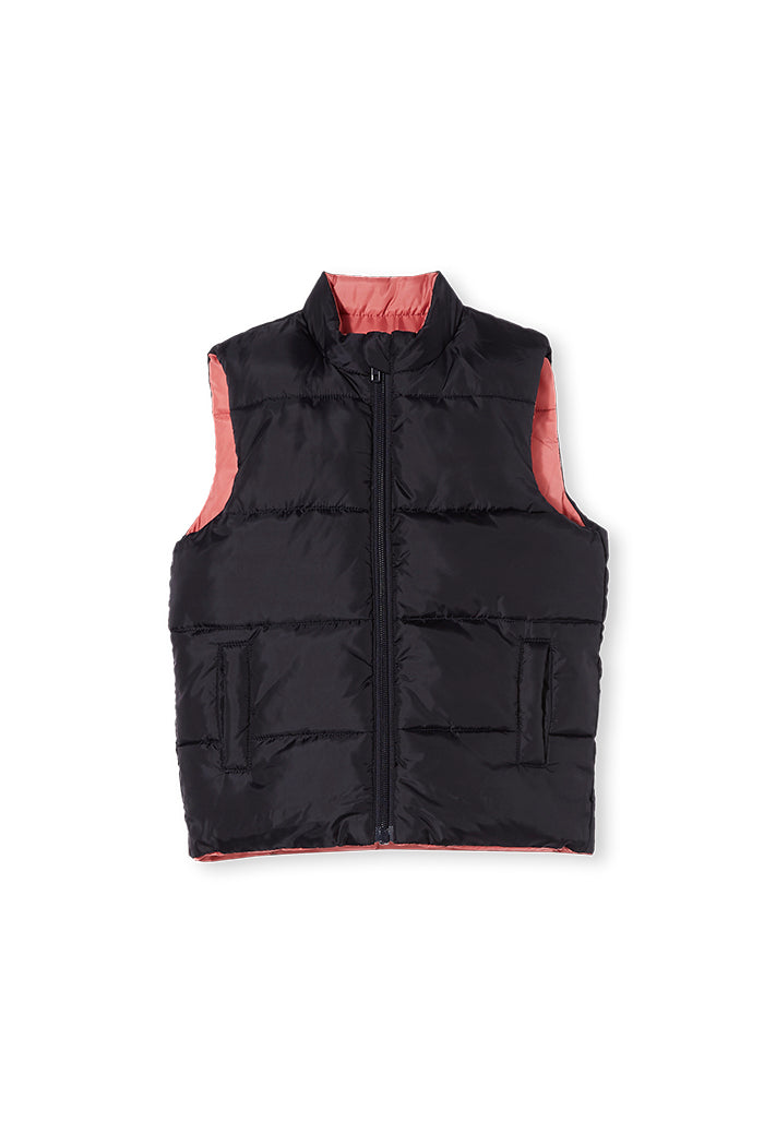 Reversible puffer vest on sale