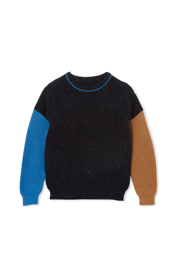 Panel Knit Jumper