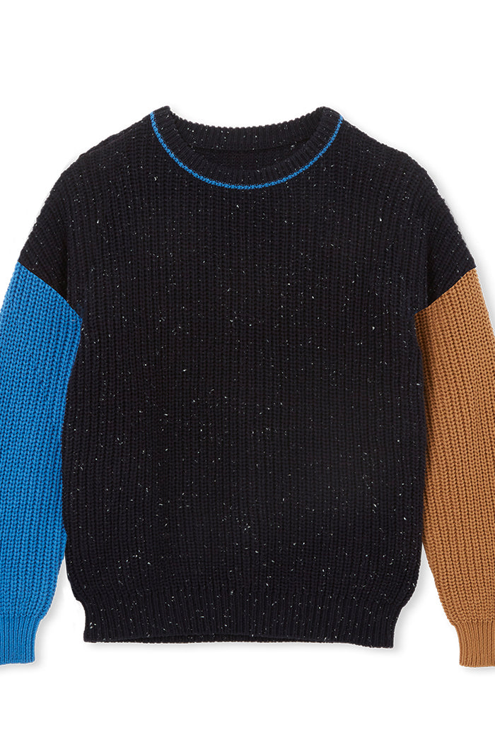 Panel Knit Jumper