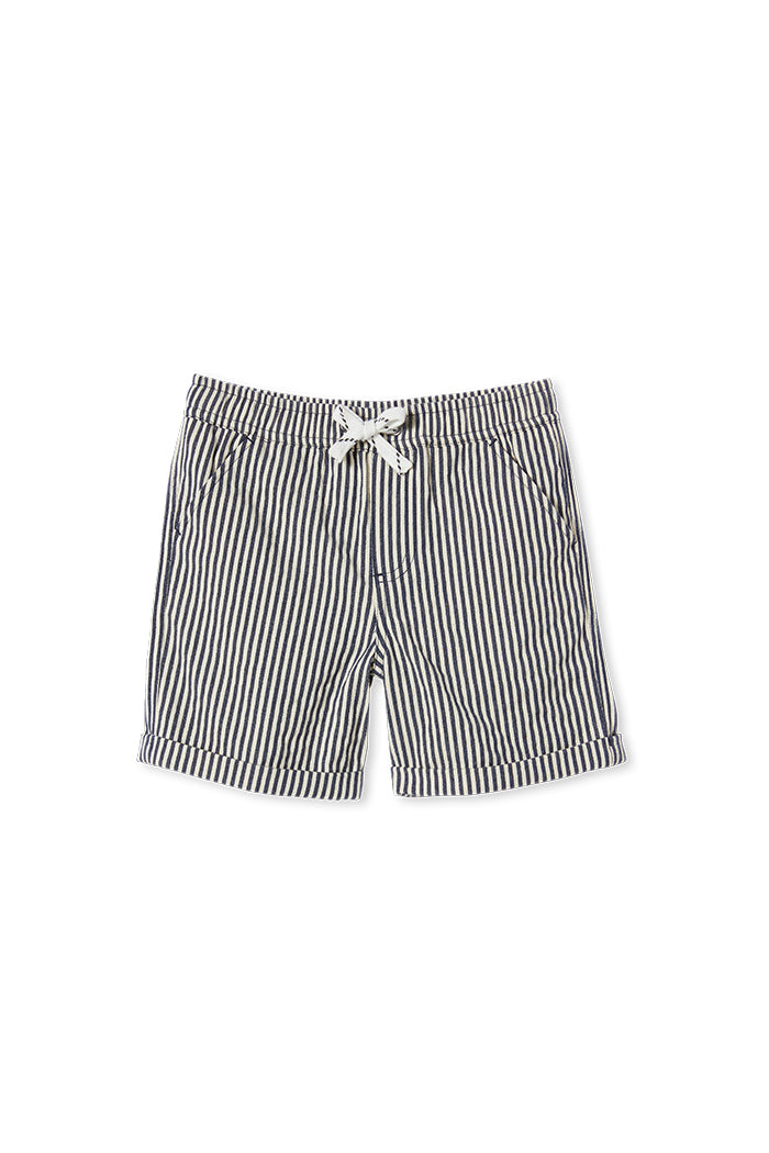 Boys striped hot sale shorts