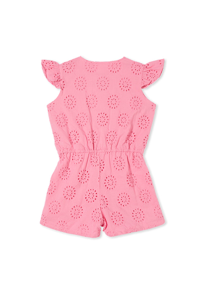 BRODERIE PLAYSUIT