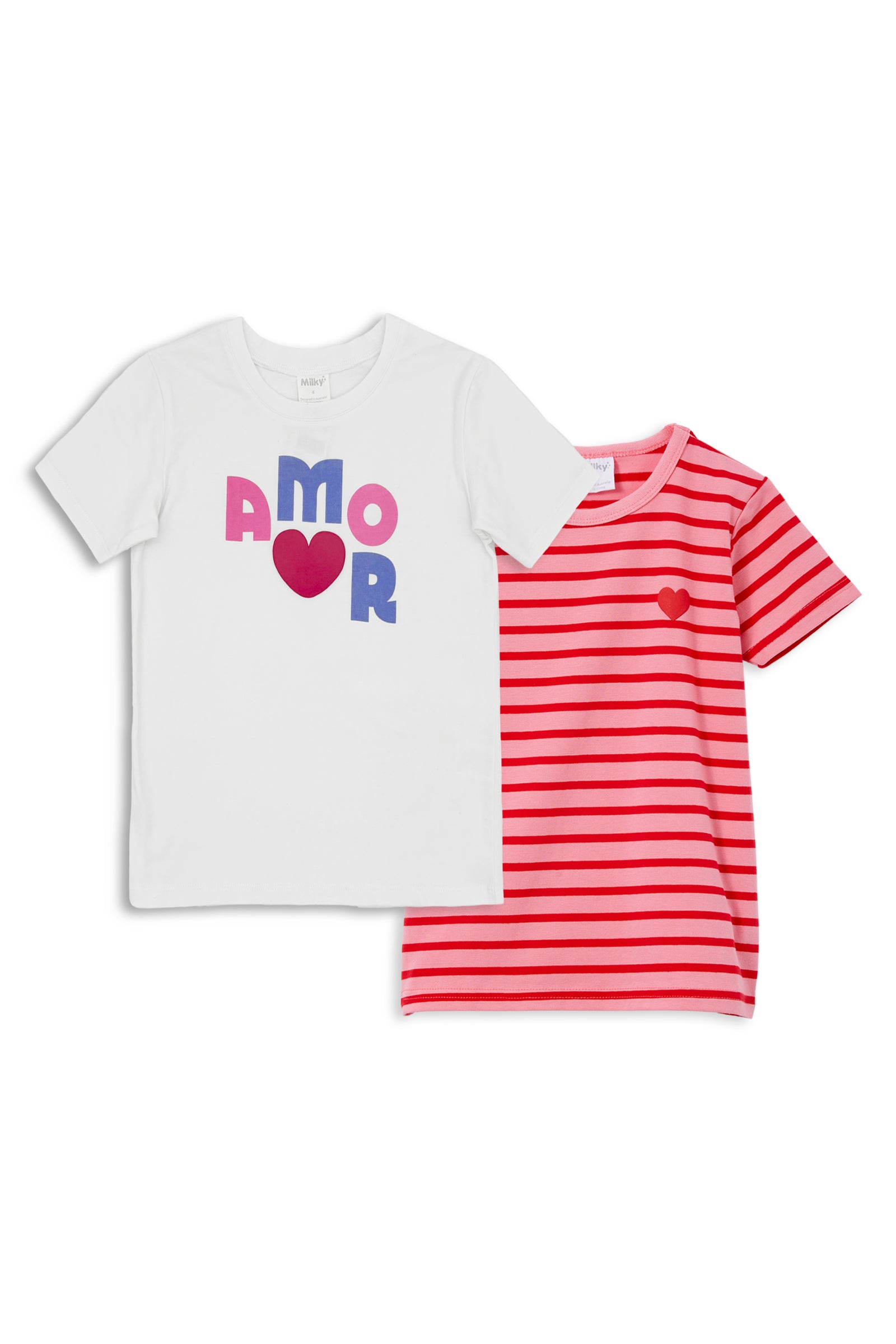 Pink Stripe Tee Bundle