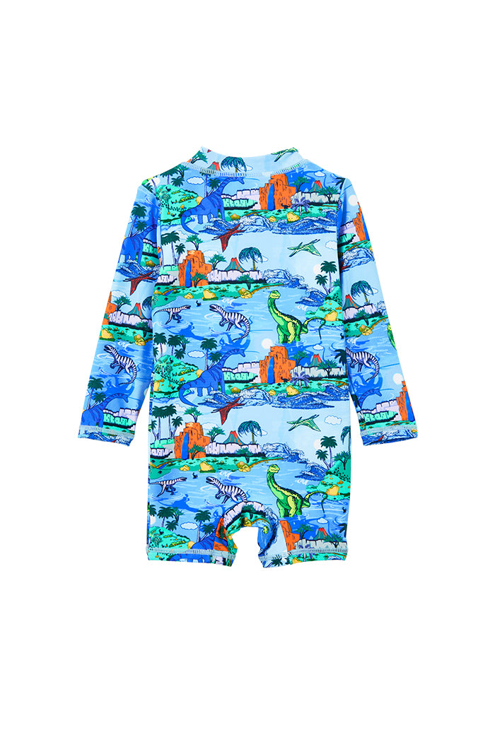 Dinosaur Long Sleeve Swimsuit