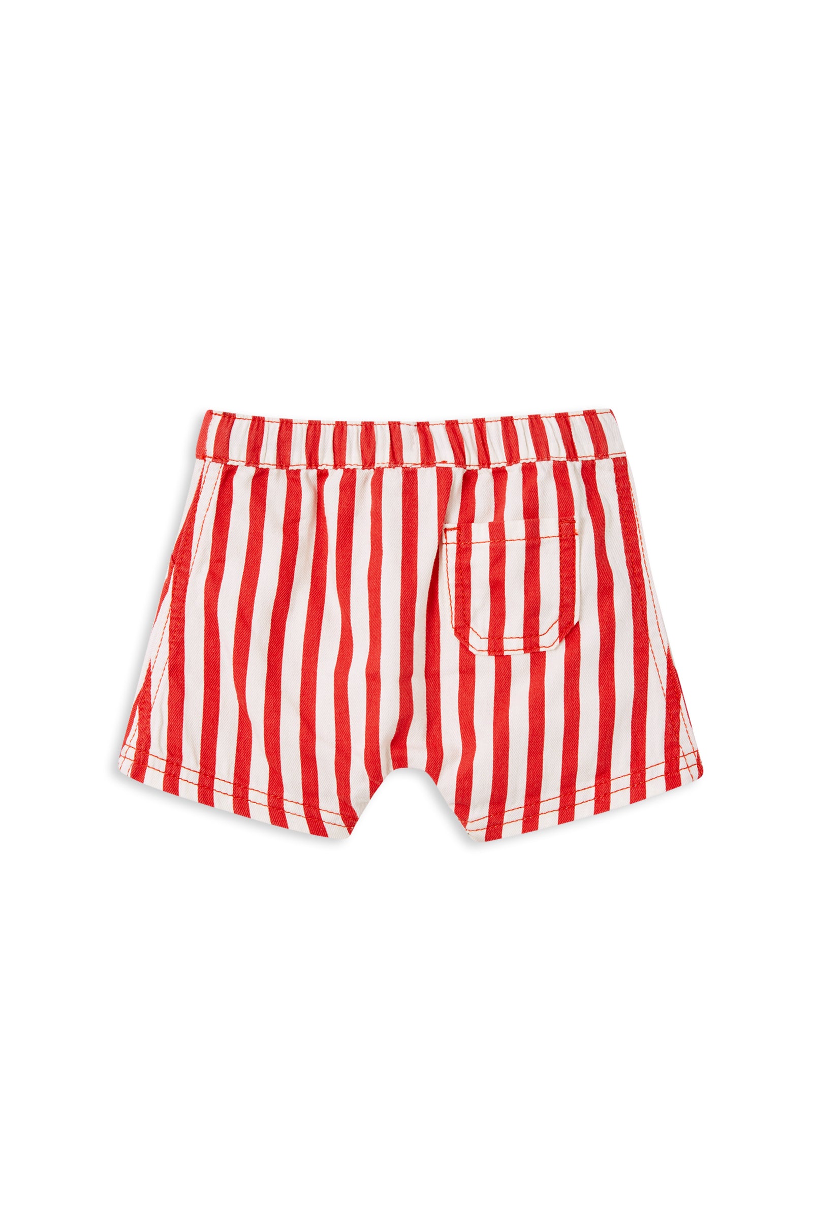 Red Stripe Baby Short