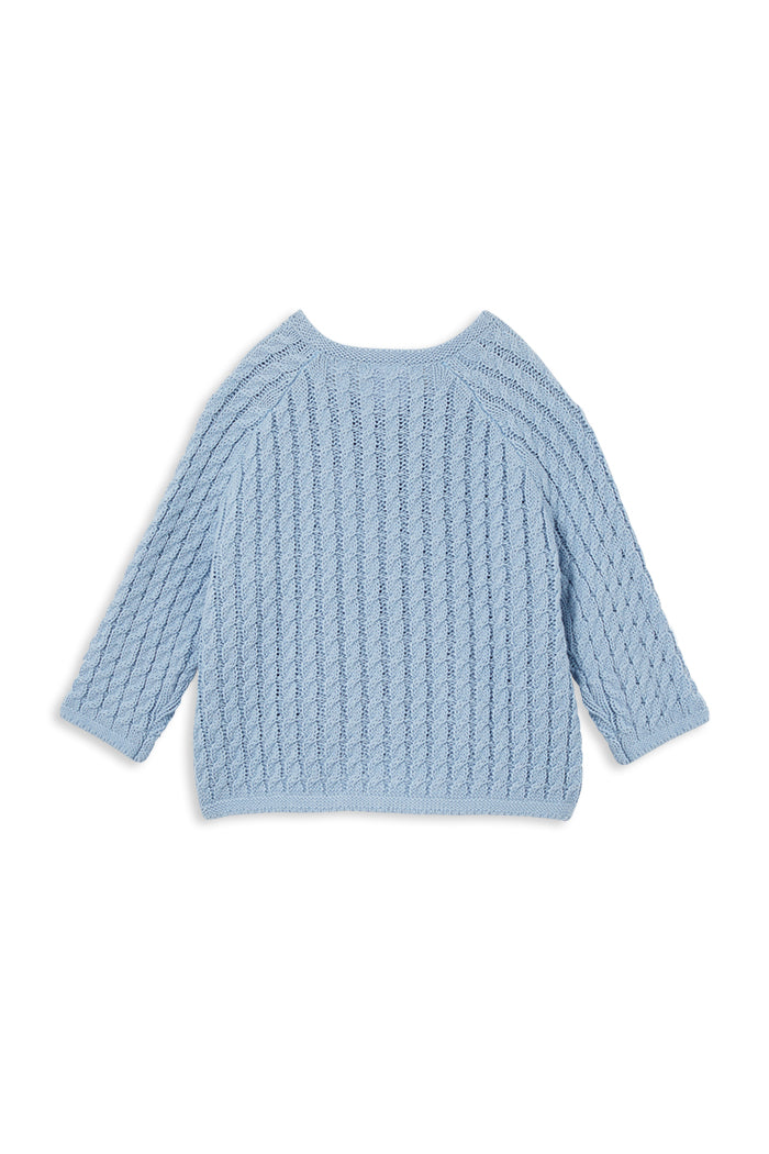 Horizon Blue Knit Cardigan