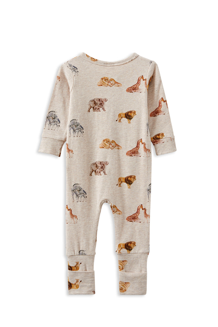 Wildlife Zip Romper