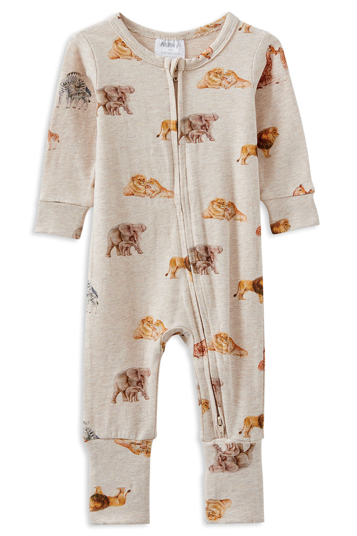 Wildlife Zip Romper