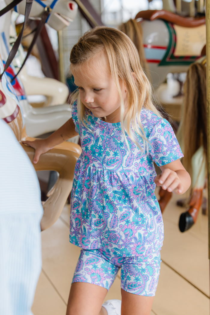 Paisley Bloom Swing Tee