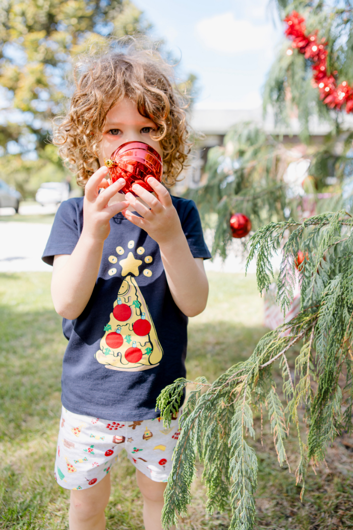 Christmas Pizza PJs