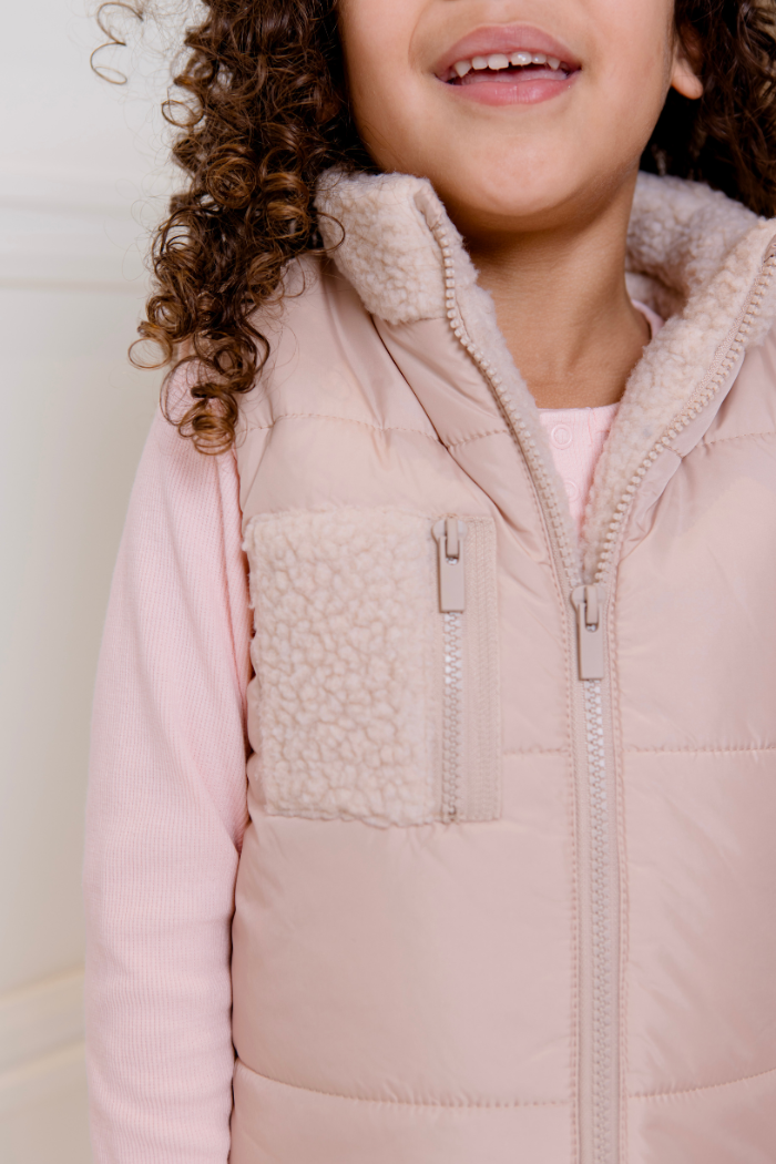 Nougat Puffer Vest