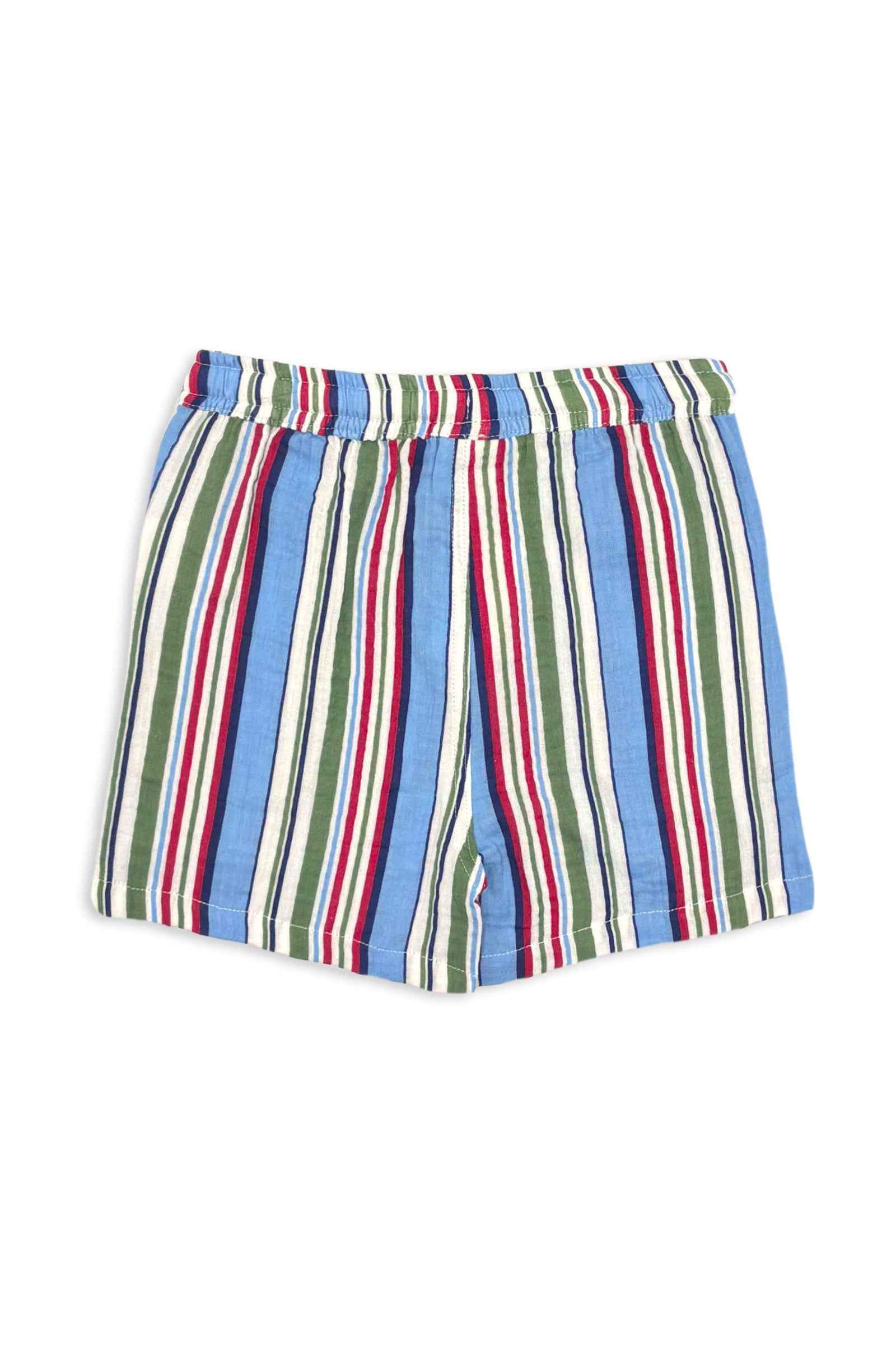 Crinkle Stripe Short