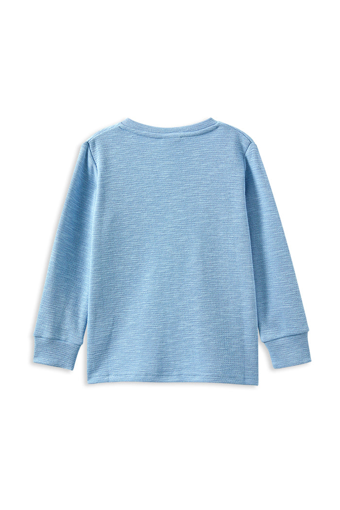 Pale Blue Henley