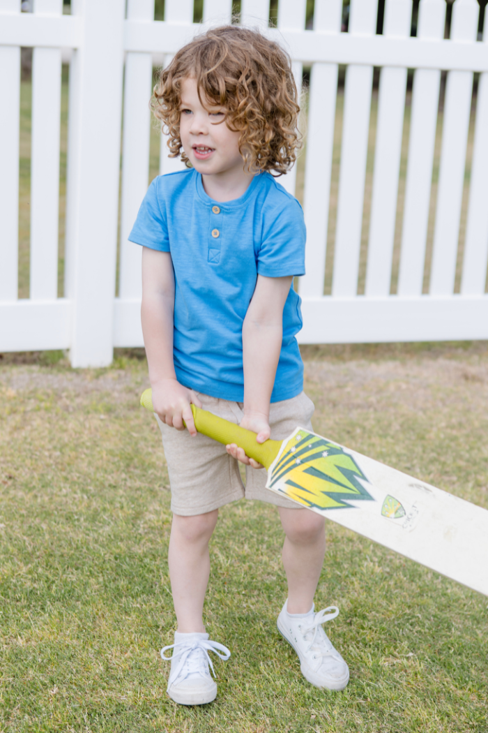 Sky Blue Henley