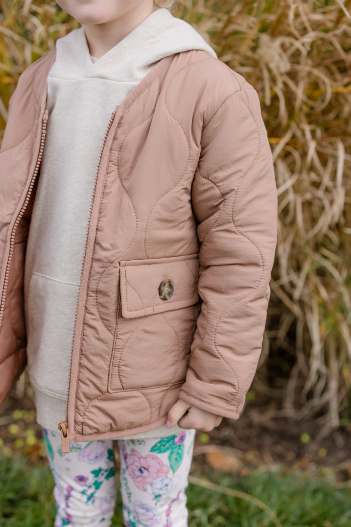 Cinnamon Puffer Jacket