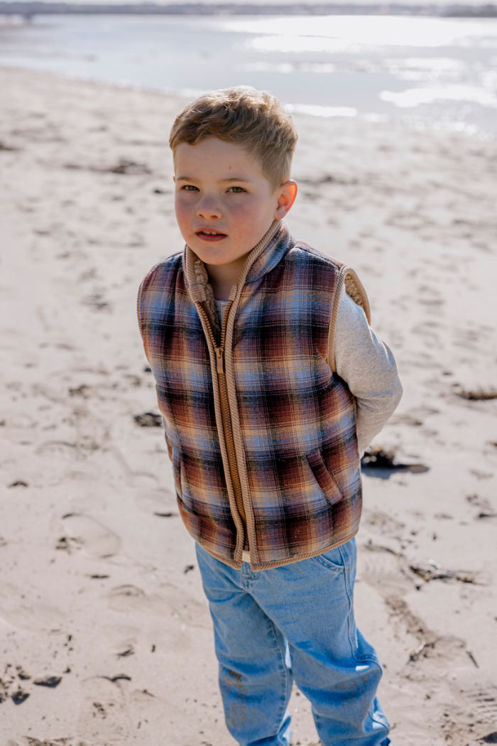 Fitzroy Check Vest
