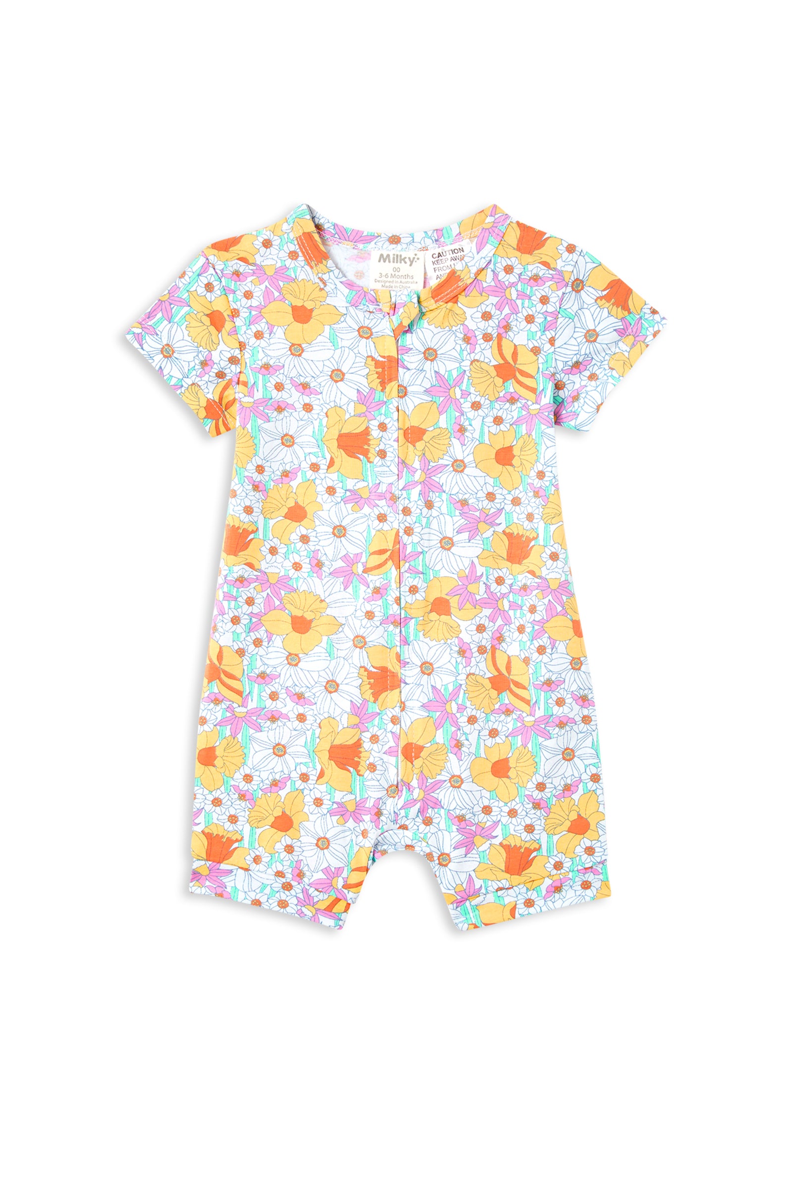 Daffodil Zip Romper